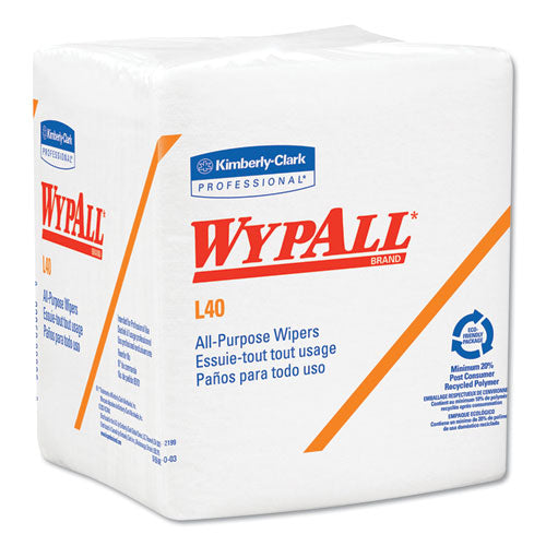 L40 Towels, Jumbo Roll, White, 12.5x13.4, 750-roll