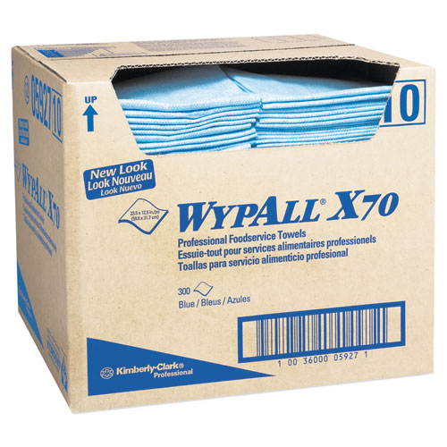 X70 Wipers, 12 1-2 X 23 1-2, Red, 300-box