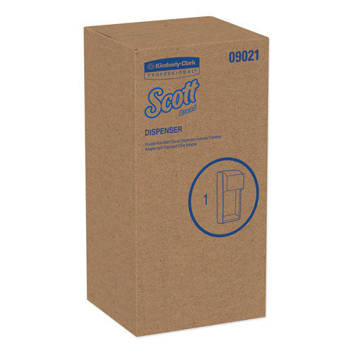 Essential Srb Tissue Dispenser, 6 6-10 X 6 X 13 6-10, Plastic, Smoke