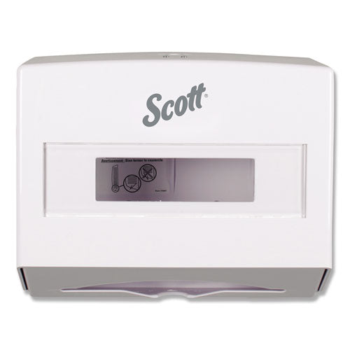 Scottfold Folded Towel Dispenser, 10 3-4w X 4 3-4d X 9h, White