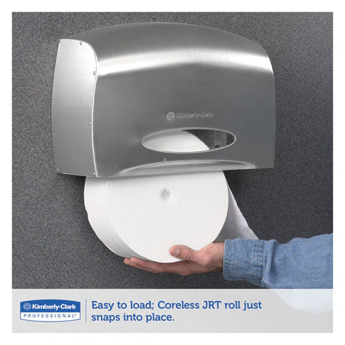 Pro Coreless Jumbo Roll Tissue Dispenser, Ez Load, 6x9.8x14.3, Stainless Steel