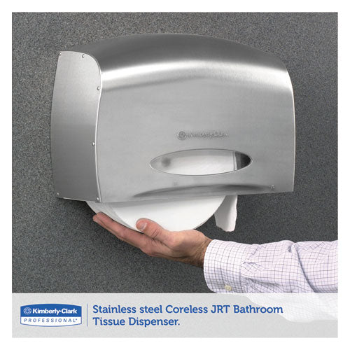 Pro Coreless Jumbo Roll Tissue Dispenser, Ez Load, 6x9.8x14.3, Stainless Steel