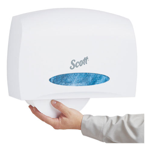 Essential Coreless Jumbo Roll Tissue Dispenser,14 3-10 X 5 9-10 X 9 4-5,white