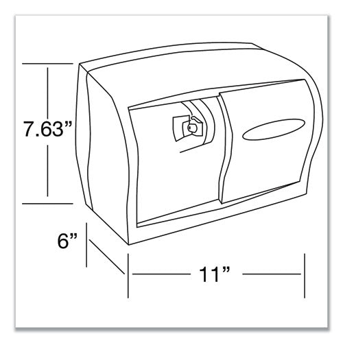 Pro Coreless Srb Tissue Dispenser, 7 1-10 X 10 1-10 X 6 2-5, Stainless Steel