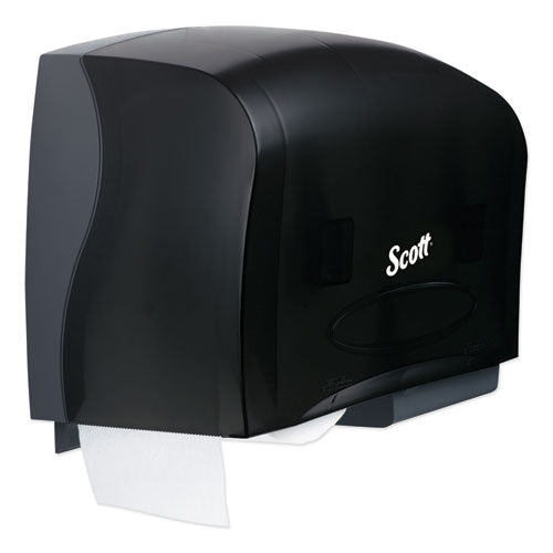 Essential Coreless Twin Jumbo Roll Tissue Dispenser, 20 X 6 X 11, Black