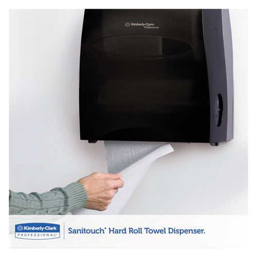 Sanitouch Hard Roll Towel Dispenser, 12 63-100w X 10 1-5d X 16 13-100h, Smoke