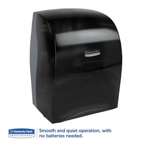 Sanitouch Hard Roll Towel Dispenser, 12 63-100w X 10 1-5d X 16 13-100h, Smoke