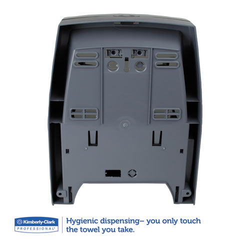 Sanitouch Hard Roll Towel Dispenser, 12 63-100w X 10 1-5d X 16 13-100h, Smoke