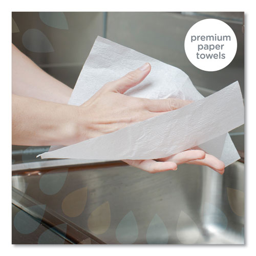 Ultra Soft Hand Towels, Pop-up Box, White, 70-box