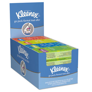 On The Go Packs Facial Tissues, 3-ply, White, 10 Sheets-pack, 16 Packs-box, 12 Boxes-carton