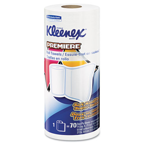 Premiere Kitchen Roll Towels, White, 70-roll, 24 Rolls-carton