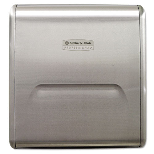 Mod Stainless Steel Recessed Dispenser Housing, Stainless Steel, 11.13x4x15.37