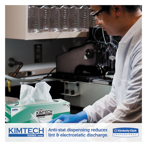 Kimwipes Delicate Task Wipers, 1-ply, 14 7-10 X 16 3-5, 140-box, 15 Boxes-carton