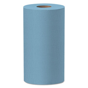 X60 Cloths, Small Roll, 19 3-5 X 13 2-5, Blue, 130-rl, 6 Rl-ct