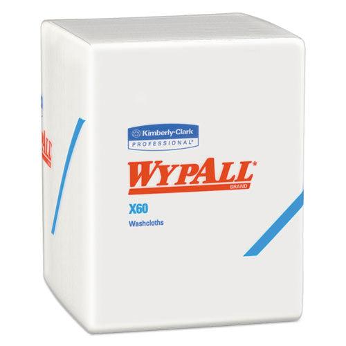 X60 Cloths, 1-4 Fold, 12 1-2 X 10, White, 70-pack, 8 Packs-carton