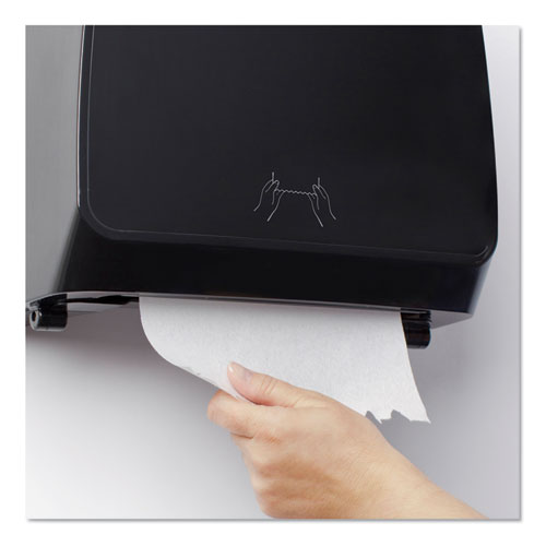 Control Slimroll Electronic Towel Dispenser, 12w X 7d X 12h, Black