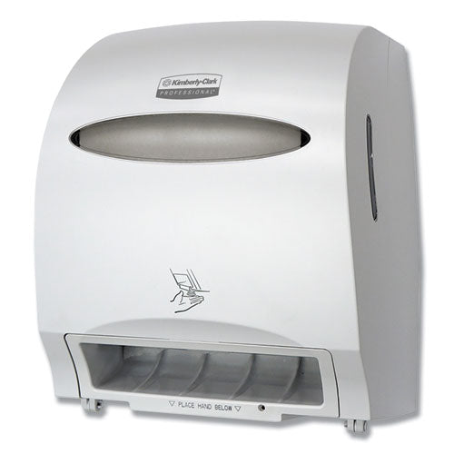 Electronic Towel Dispenser, 12.7w X 9.572d X 15.761h, White