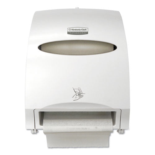 Electronic Towel Dispenser, 12.7w X 9.572d X 15.761h, White