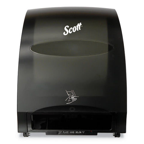 Essential Electronic Hard Roll Towel Dispenser, 12.7w X 9.572d X 15.761h, Black