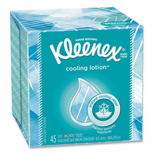 Cool Touch Facial Tissue, 2-ply, White, 45 Sheets-box, 27 Boxes-carton