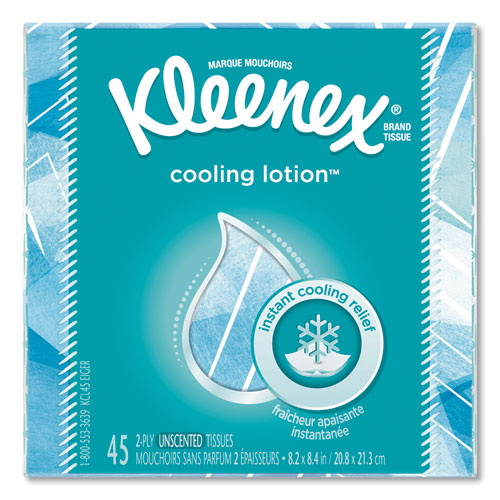 Cool Touch Facial Tissue, 2-ply, White, 45 Sheets-box, 27 Boxes-carton