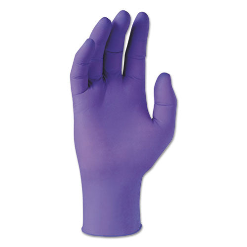Purple Nitrile Exam Gloves, 310 Mm Length, Medium, Purple, 500-ct