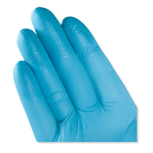 G10 Blue Nitrile Gloves, Powder-free, Blue, 242 Mm Length, Medium, 100-box