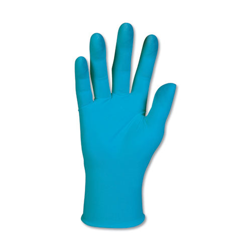 G10 Blue Nitrile Gloves, Powder-free, Blue, 242 Mm Length, Medium, 100-box