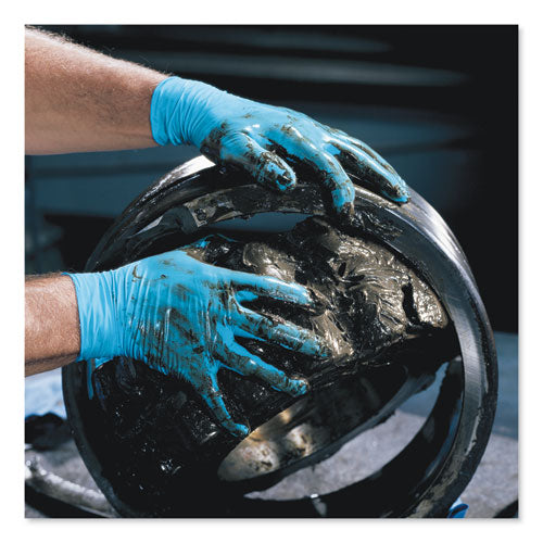 G10 Blue Nitrile Gloves, Powder-free, Blue, 242 Mm Length, X-large, 90-box