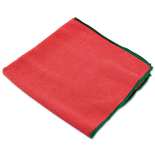 Microfiber Cloths, Reusable, 15 3-4 X 15 3-4, Red, 6-pk, 4 Pk-ct