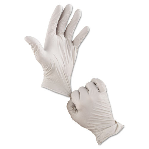 G10 Nitrile Gloves, 250 Mm Length, Large, Gray
