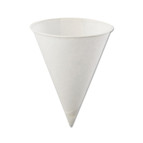 Paper Cone Funnels, 10 Oz, White, 1000-carton