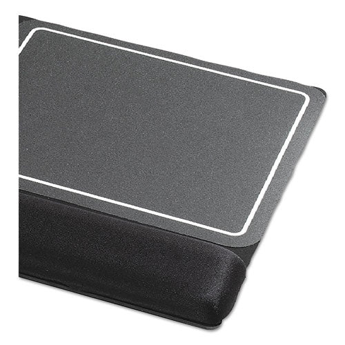 Extended Keyboard Wrist Rest, Memory Foam, Non-skid Base, 27 X 11 X 1, Black