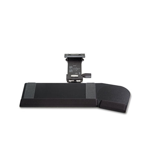 Lever Less Lift N Lock California Keyboard Tray, 28 X 10, Black