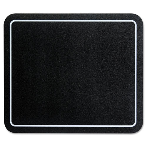 Optical Mouse Pad, 9 X 7-3-4 X 1-8, Black