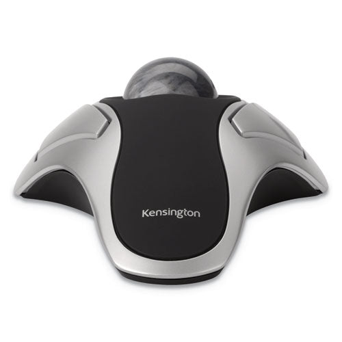Orbit Optical Trackball Mouse, Usb 2.0, Left-right Hand Use, Black-silver