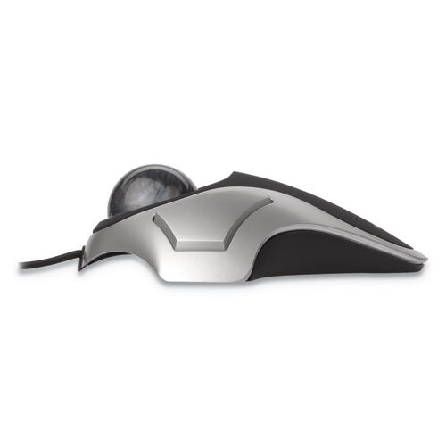 Orbit Optical Trackball Mouse, Usb 2.0, Left-right Hand Use, Black-silver
