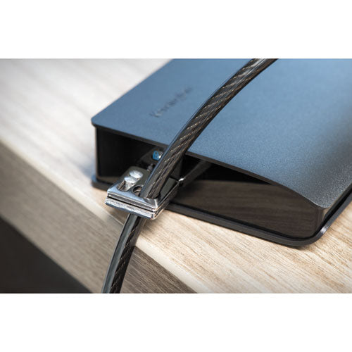Desktop And Peripherals Locking Kit 2.0, 8ft Carbon Steel Cable