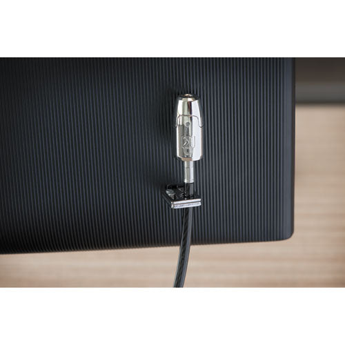 Desktop And Peripherals Locking Kit 2.0, 8ft Carbon Steel Cable