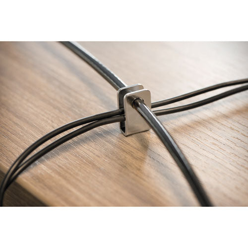 Desktop And Peripherals Locking Kit 2.0, 8ft Carbon Steel Cable