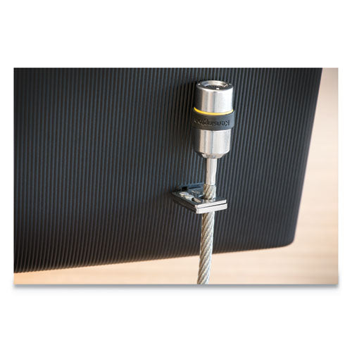 Desktop And Peripherals Locking Kit, 8ft Steel Cable, Two Keys