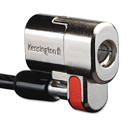 Clicksafe Keyed Laptop Lock, 5ft Cable, Black