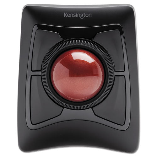 Expert Mouse Wireless Trackball, 2.4 Ghz Frequency-30 Ft Wireless Range, Left-right Hand Use, Black
