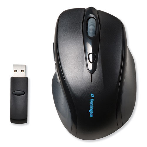 Pro Fit Full-size Wireless Mouse, 2.4 Ghz Frequency-30 Ft Wireless Range, Right Hand Use, Black