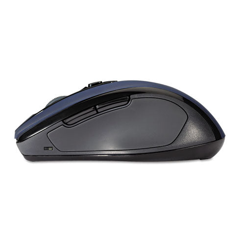 Pro Fit Mid-size Wireless Mouse, 2.4 Ghz Frequency-30 Ft Wireless Range, Right Hand Use, Sapphire Blue