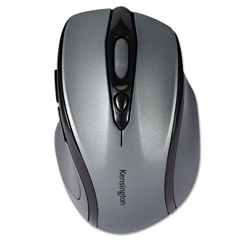 Pro Fit Mid-size Wireless Mouse, 2.4 Ghz Frequency-30 Ft Wireless Range, Right Hand Use, Gray