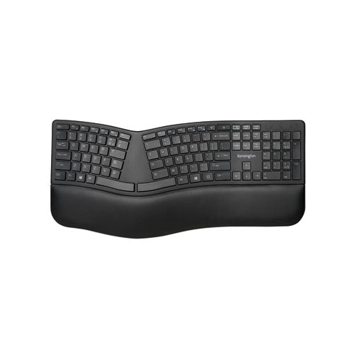 Pro Fit Ergo Wireless Keyboard, 18.98 X 9.92 X 1.5, Black