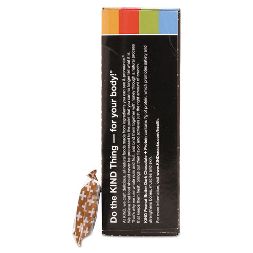 Plus Nutrition Boost Bar, Peanut Butter Dark Chocolate-protein, 1.4 Oz, 12-box