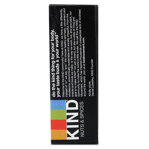 Nuts And Spices Bar, Dark Chocolate Cinnamon Pecan, 1.4 Oz, 12-box