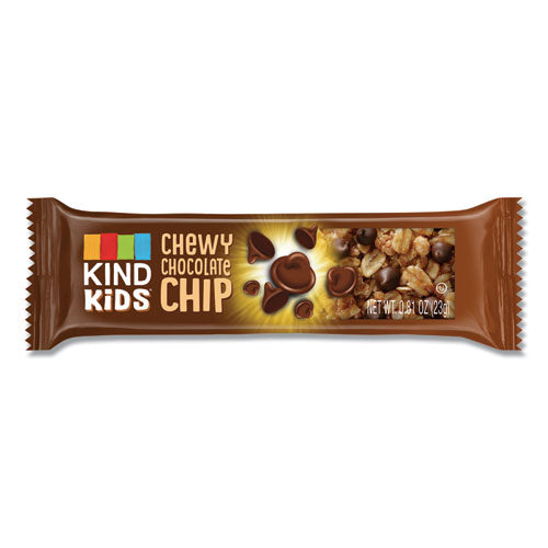 Kids Bars, Chewy Chocolate Chip, 0.81 Oz, 6-pack